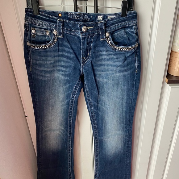 Miss me bling jeans size 27 boot cut - Picture 3 of 5